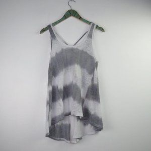 PPLA Clothing Mesh Stripe Olivia Tunic Tank Sm NWT